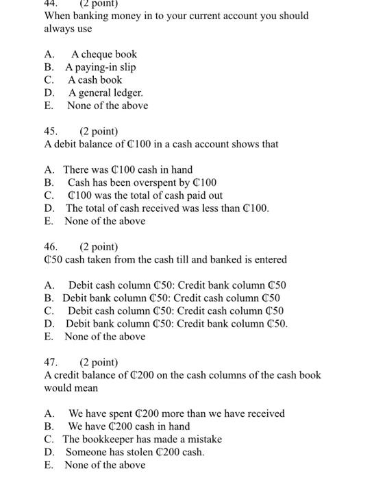 Solved The total of the Returns Outwards Journal is | Chegg.com