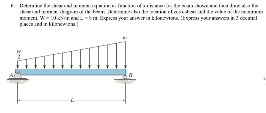 Solved 1. Determine the internal normal force and shear | Chegg.com