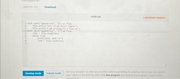 java open file append mode
