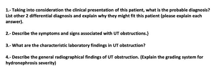 Patient with Acute Onset of Right Flank Pain - Manual of Medicine