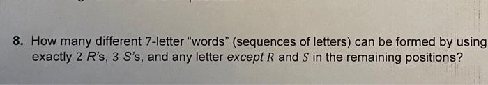 7 letter words with 3 e's and 2 r's