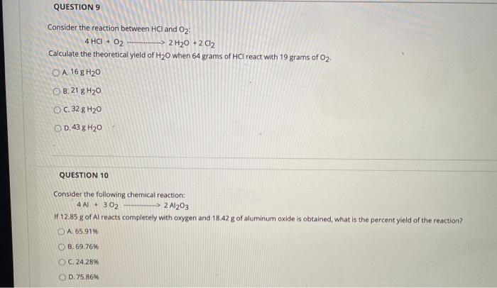 Solved QUESTION 1 Consider The Generic Chemical Equation: 2A | Chegg.com