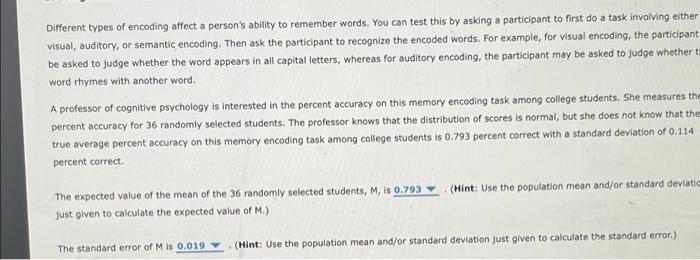 solved-different-types-of-encoding-affect-a-person-s-ability-chegg