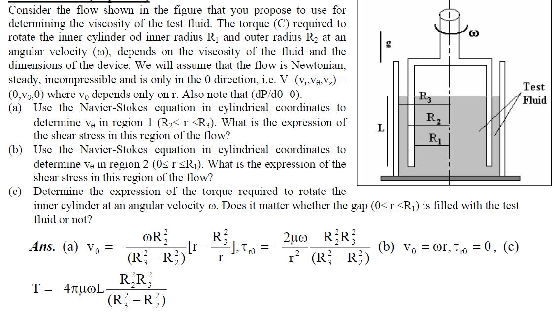 Solved (c) ﻿Determine the expression of the torque required | Chegg.com