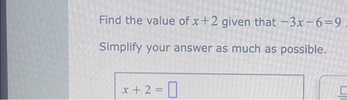 if 6 x 9 what is the value of 18 3x answer