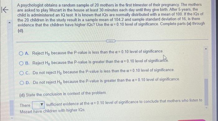 Solved I need help solving for all parts to this problem. I | Chegg.com