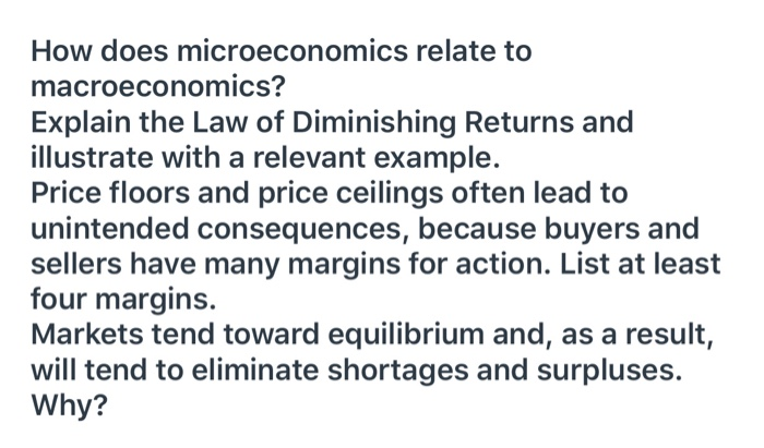 how does microeconomics relate to macroeconomics