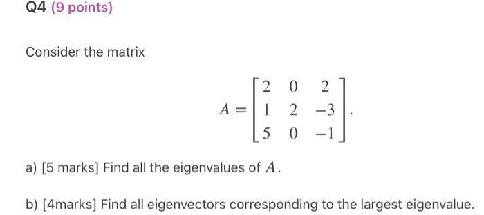 Solved Find the standard matrix for the linear | Chegg.com