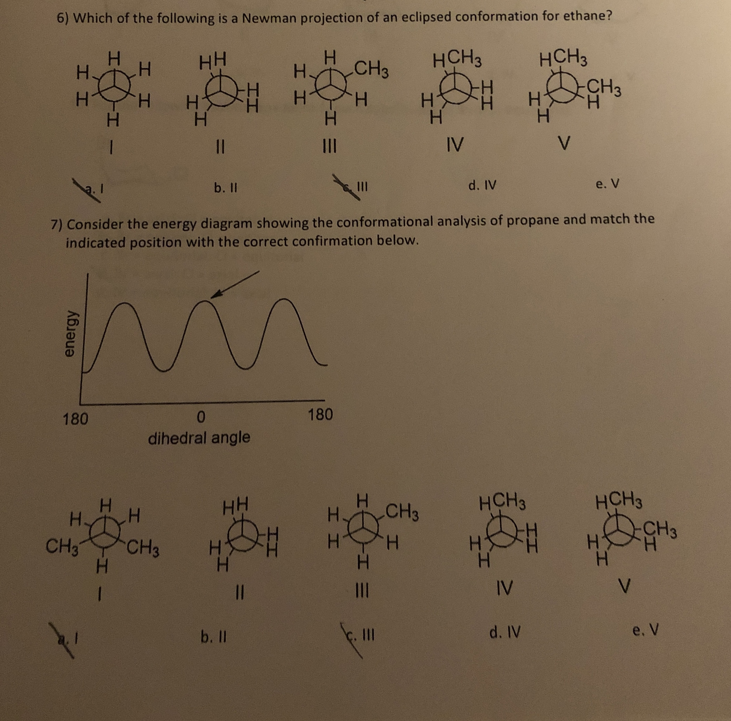 Solved Which of the following is a Newman projection of an | Chegg.com