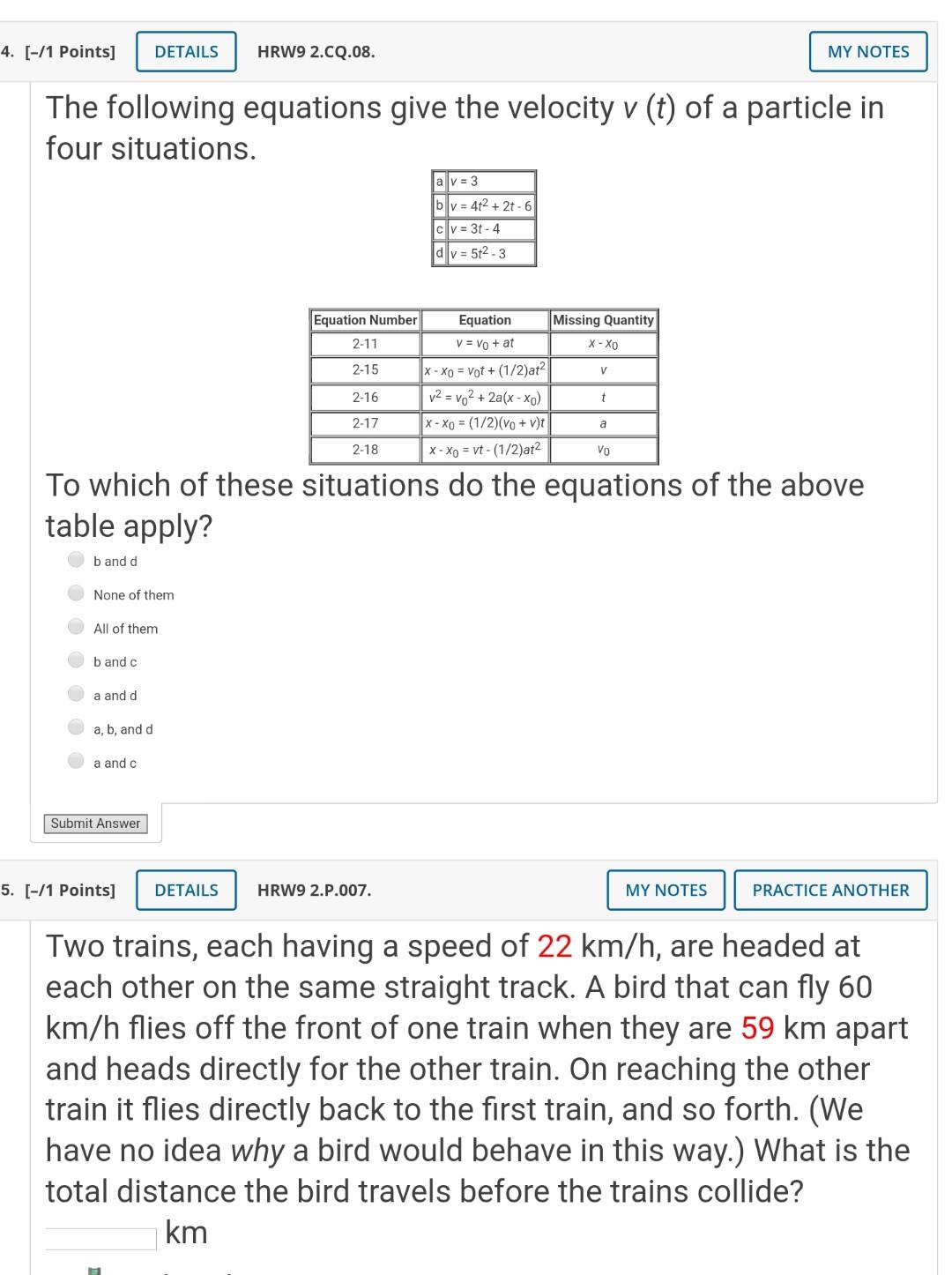 Solved 4 1 Points Details Hrw9 2 Cq 08 My Notes The Chegg Com