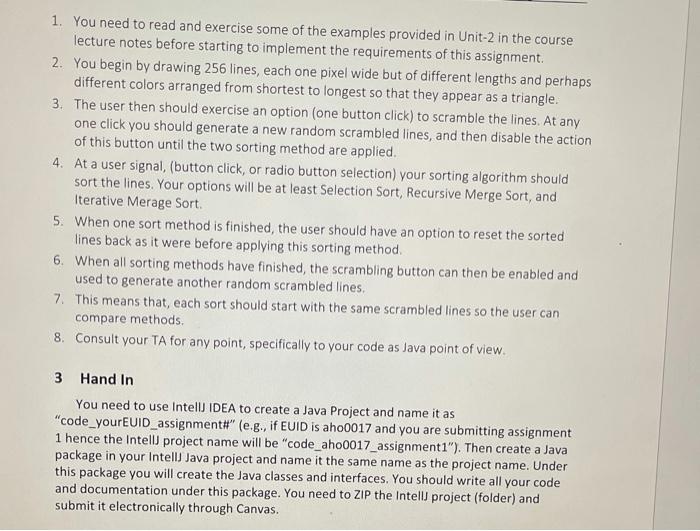 Solved 1. You need to read and exercise some of the | Chegg.com