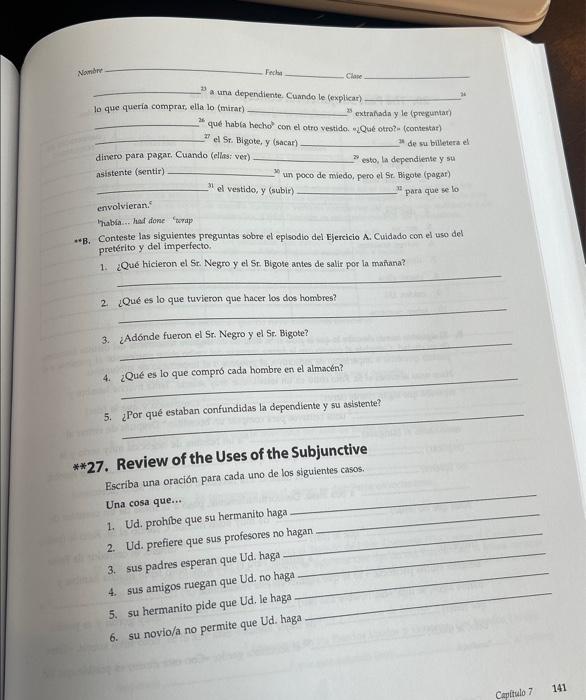 *. Explique brevemente la diferencia entre cada par | Chegg.com