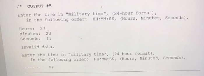 Solved HW_3f - struct Time - Write a program that prompts | Chegg.com