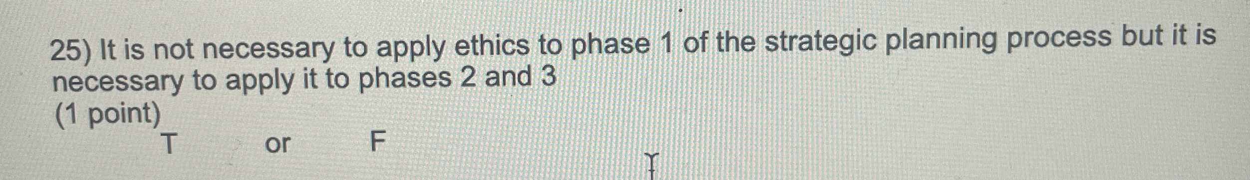 High Quality SOLUTION It is not necessary to apply ethics to phase 1 ...