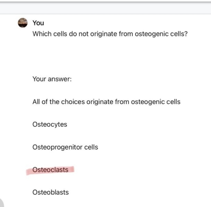 Which Cells Do Not Originate from Osteogenic Cells-Bone Biology Guide