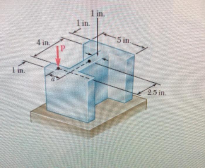 Solved For the column shown in the figure, knowing that | Chegg.com
