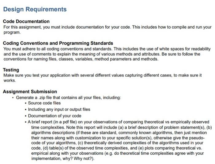 Solved Problem Specification Linear and binary searches are | Chegg.com