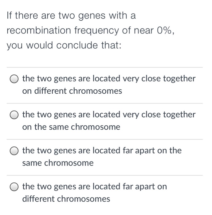 Solved If two genes display dependent assortment the | Chegg.com