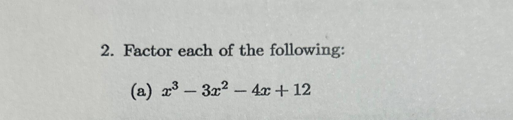 which of the following is a factor of x3 343