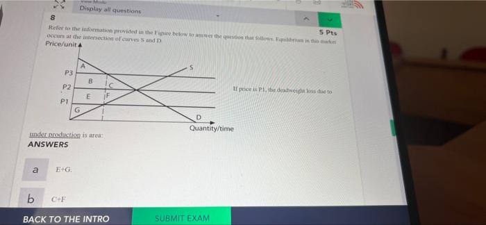 Solved a 8 5 Pts Refer to the information provided in the | Chegg.com