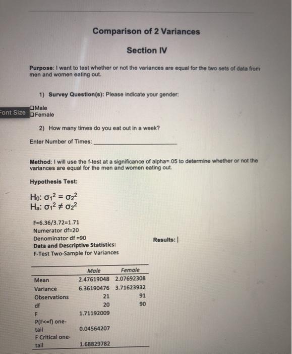 Solved Can someone help me determine the results of this | Chegg.com