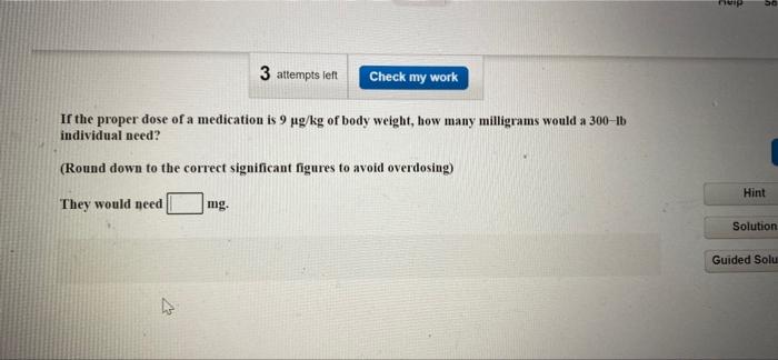 Solved 2 Attempts Left Check My Work Be Sure To Answer All | Chegg.com