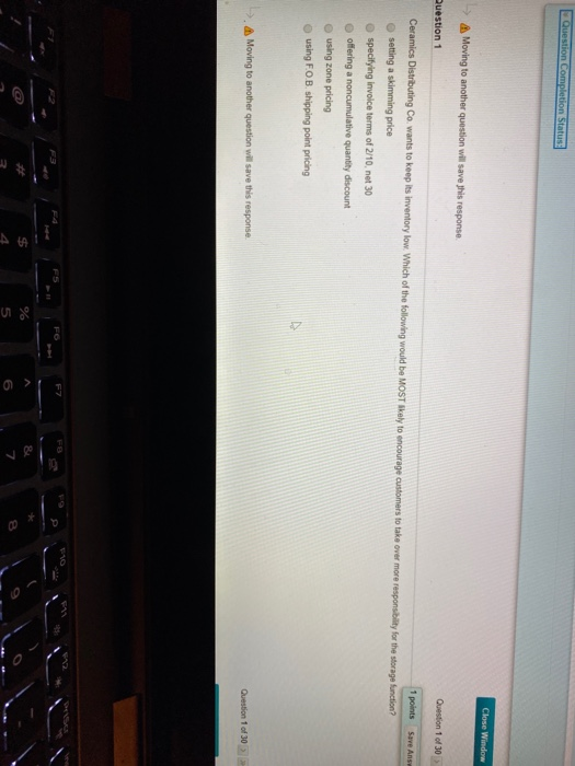 Solved Question Completion Status: Close Window -> Moving to | Chegg.com