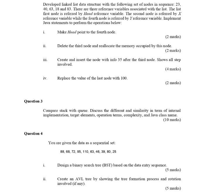 Solved Developed linked list data structure with the | Chegg.com