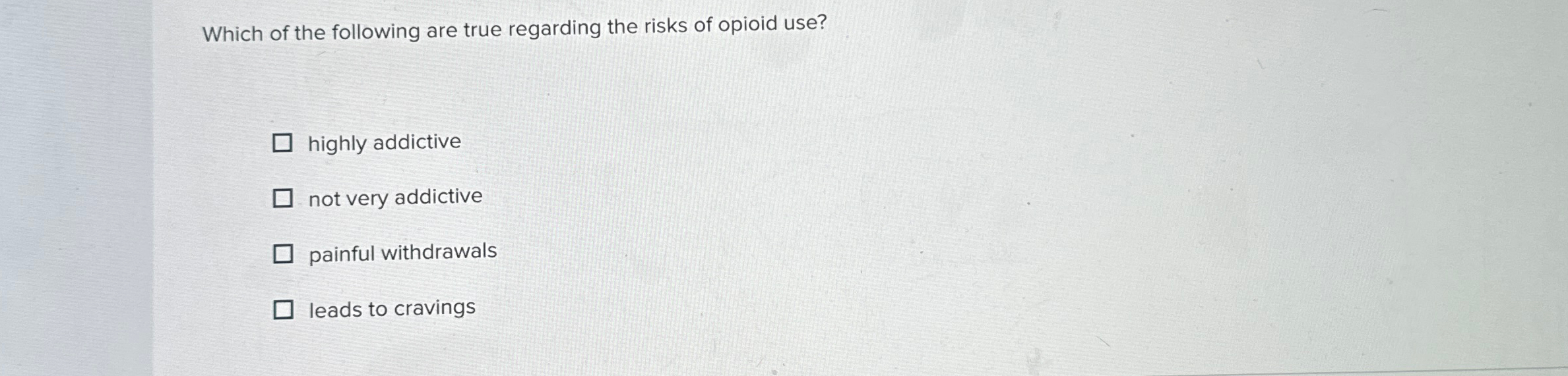 Solved Which of the following are true regarding the risks | Chegg.com