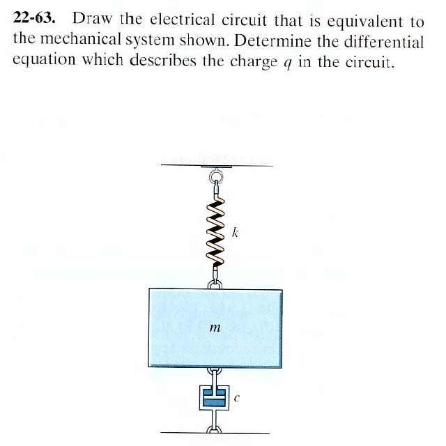 Solved Draw the electrical circuit that is equivalent to the | Chegg.com