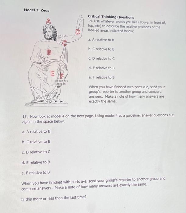 model 3 zeus critical thinking questions