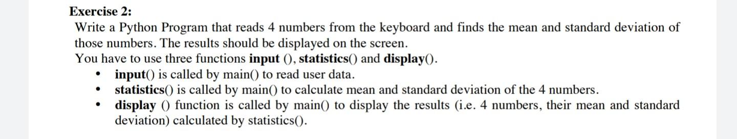 Solved Please Write Python program design at the beginning | Chegg.com