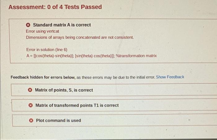 Solved \%Creat The Standard Matrix A That Rotates A Point 60 | Chegg.Com