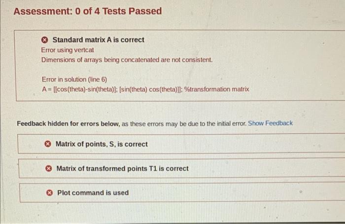 Solved \%Creat The Standard Matrix A That Rotates A Point 60 | Chegg.Com