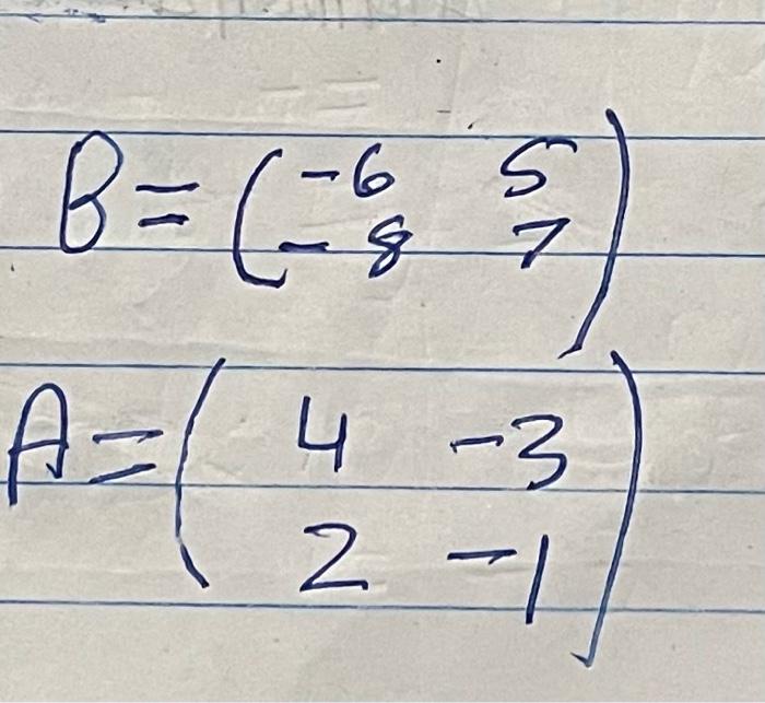 Solved B- 6 GN A- 며 니 니 +3 2 기 2 겨 | Chegg.com