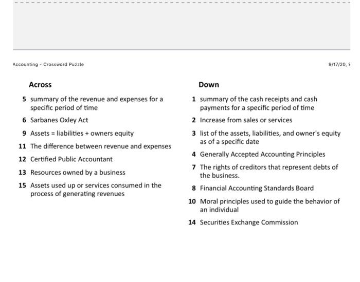 Solved Intro to Accounting Chegg com