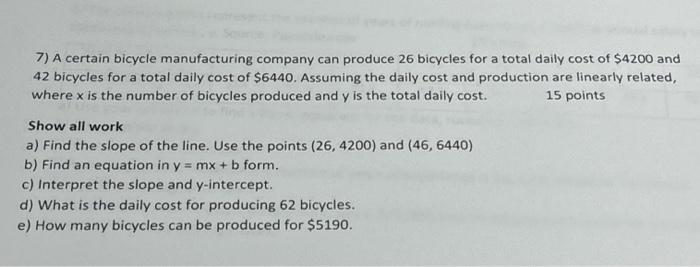 Bicycle discount manufacturing cost