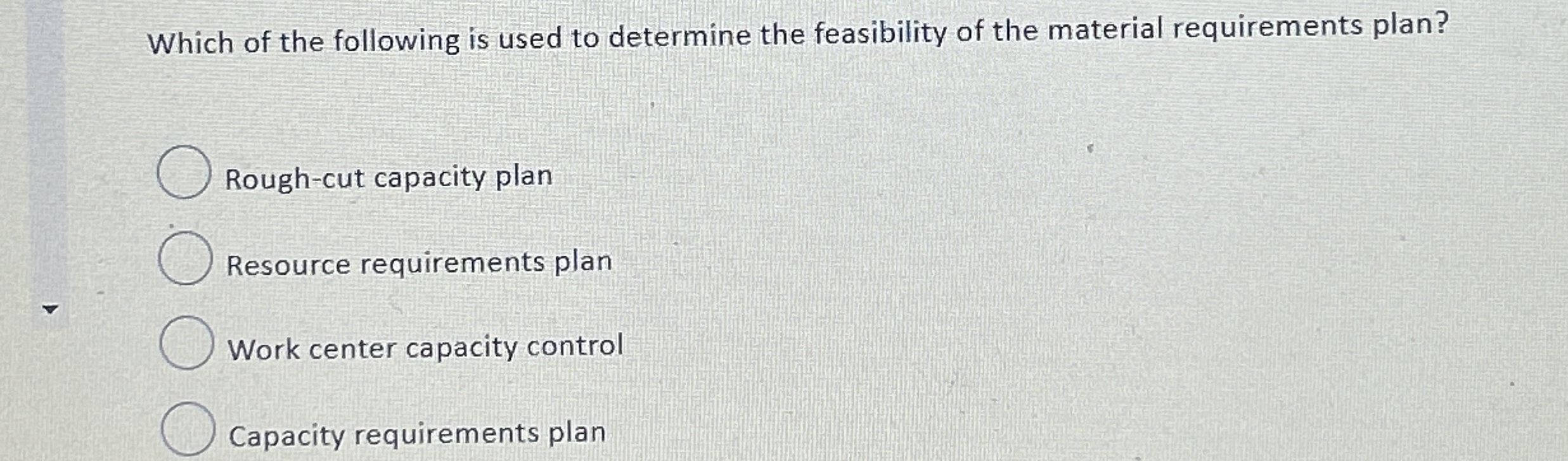 Solved Which of the following is used to determine the