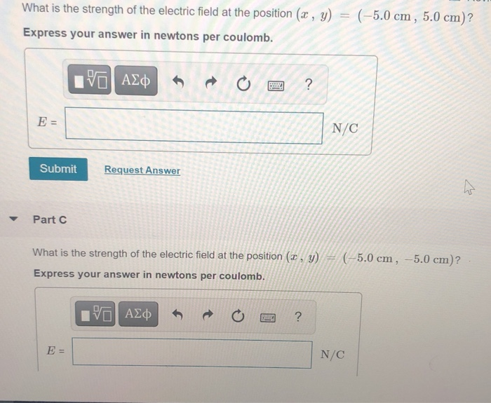 Solved A+ 20 nC charge is located at the origin. Part A (5.0 | Chegg.com