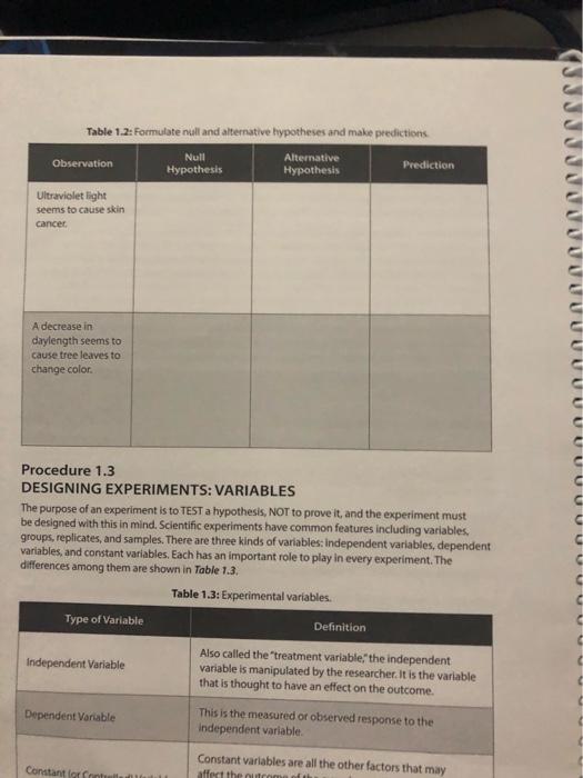 Solved PRE-LAB QUESTIONS TO PREPARE FOR LAB, PLEASE READ THE | Chegg.com
