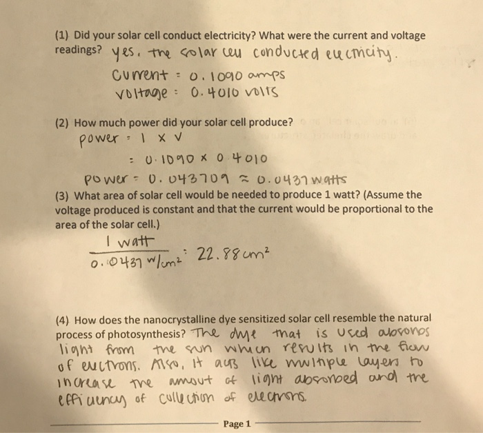 Solved I want to make sure my answers are correct, as well | Chegg.com