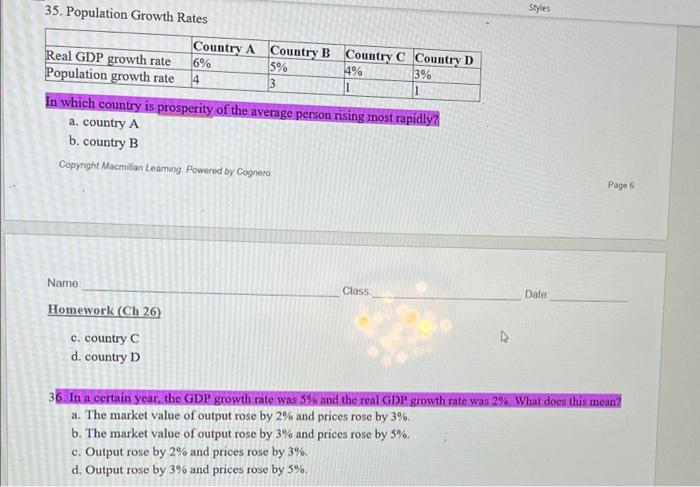 Solved 5 Which Of The Following Would NOT Be Included In Chegg