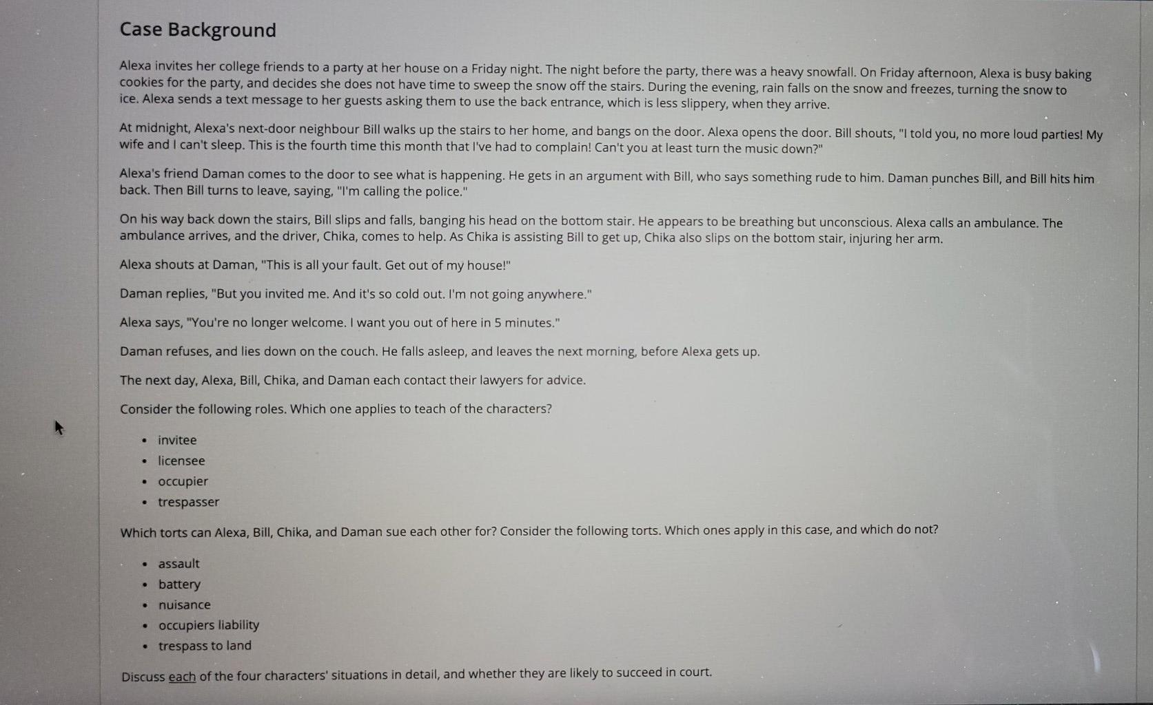 Solved Case Background Alexa invites image