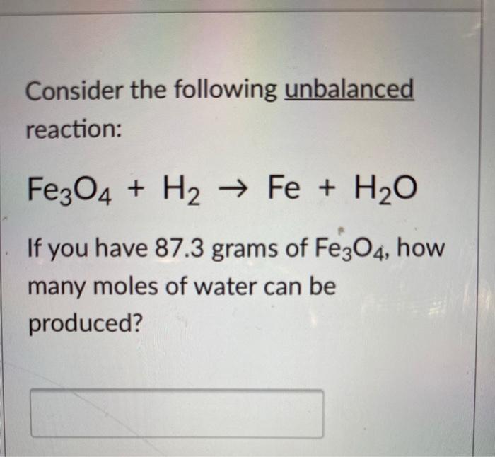 Fe3O4 + H2 - Khám Phá Phản Ứng Hóa Học Đặc Biệt