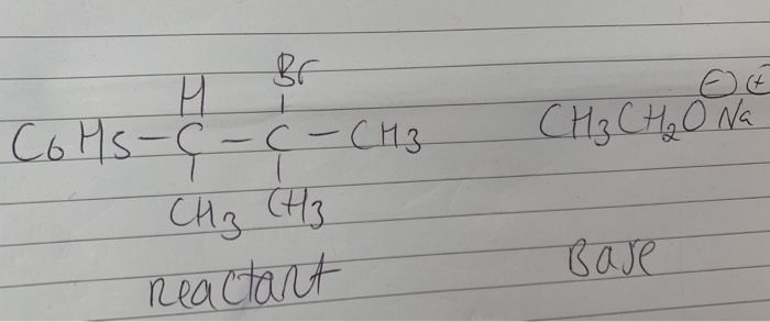 Solved write a mechanism using curly arrows for the E2 | Chegg.com