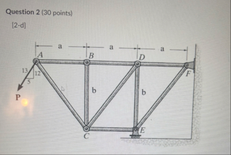 Solved Question 2 (30 ﻿points)2-dQuesticn 2\table[[a,2.57 | Chegg.com
