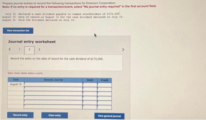 Solved Prepare journal entries to record the following | Chegg.com