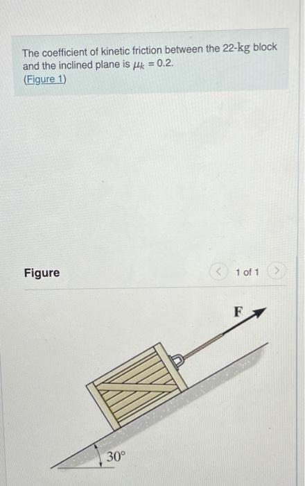 Solved The coefficient of kinetic friction between the 22-kg | Chegg.com