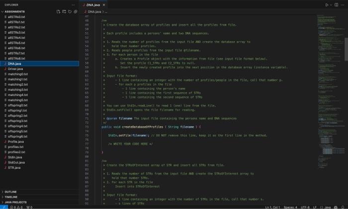 Solved 2. readAllSTAsOfinterest(String filename) This method | Chegg.com