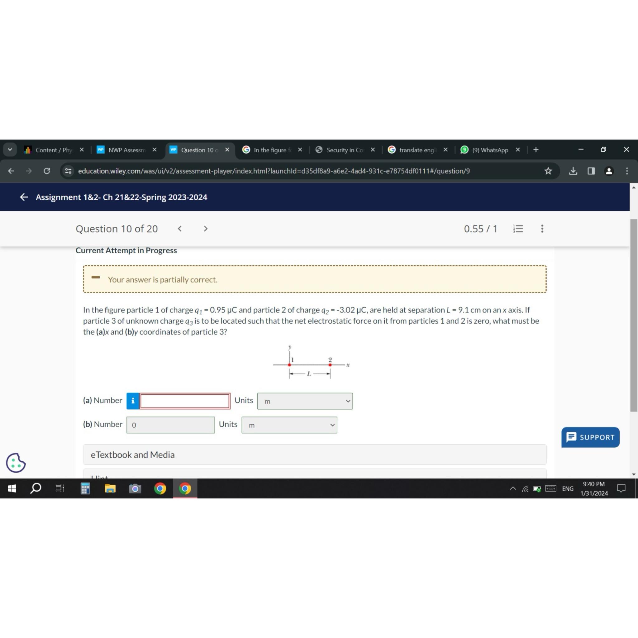 Solved Assignment 1 2 Ch 21 22 Spring 2023 2024Question 10 Chegg Com   Image